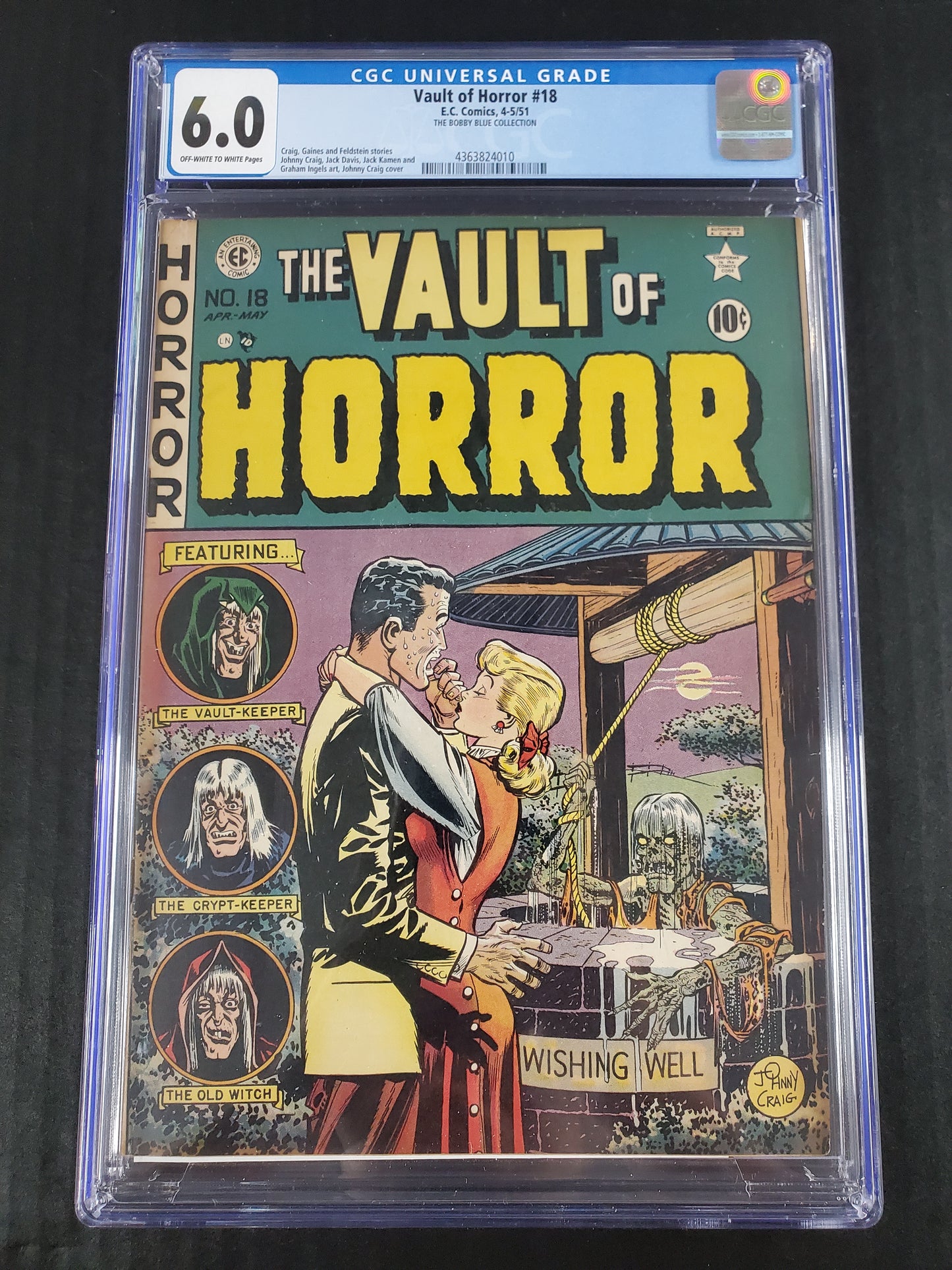 Vault of Horror #18 (1951) CGC 6.0