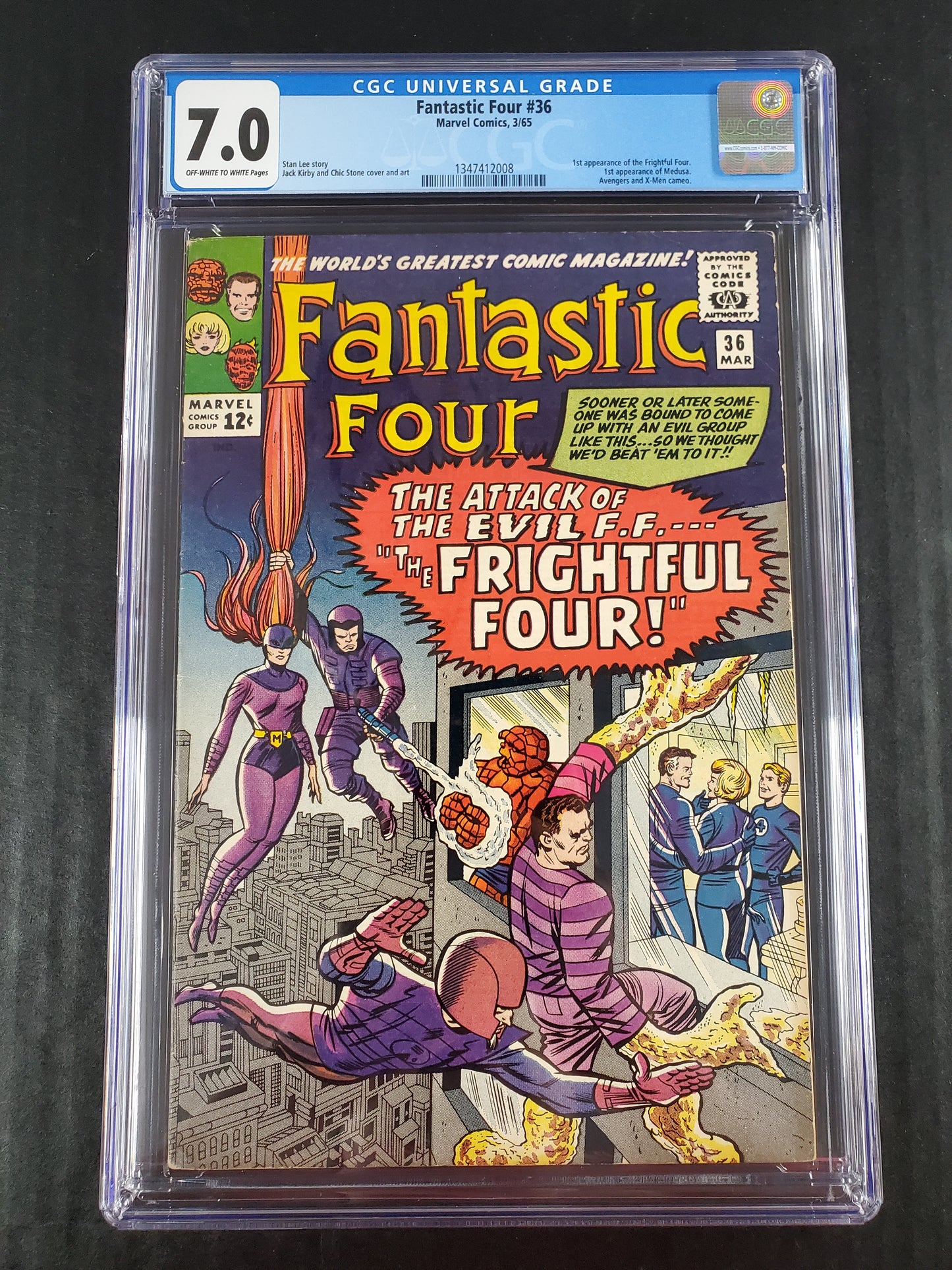 Fantastic Four #36 (1965) CGC 7.0