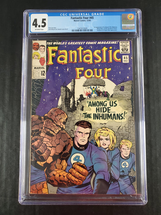 Fantastic Four #45 (1965) CGC 4.5