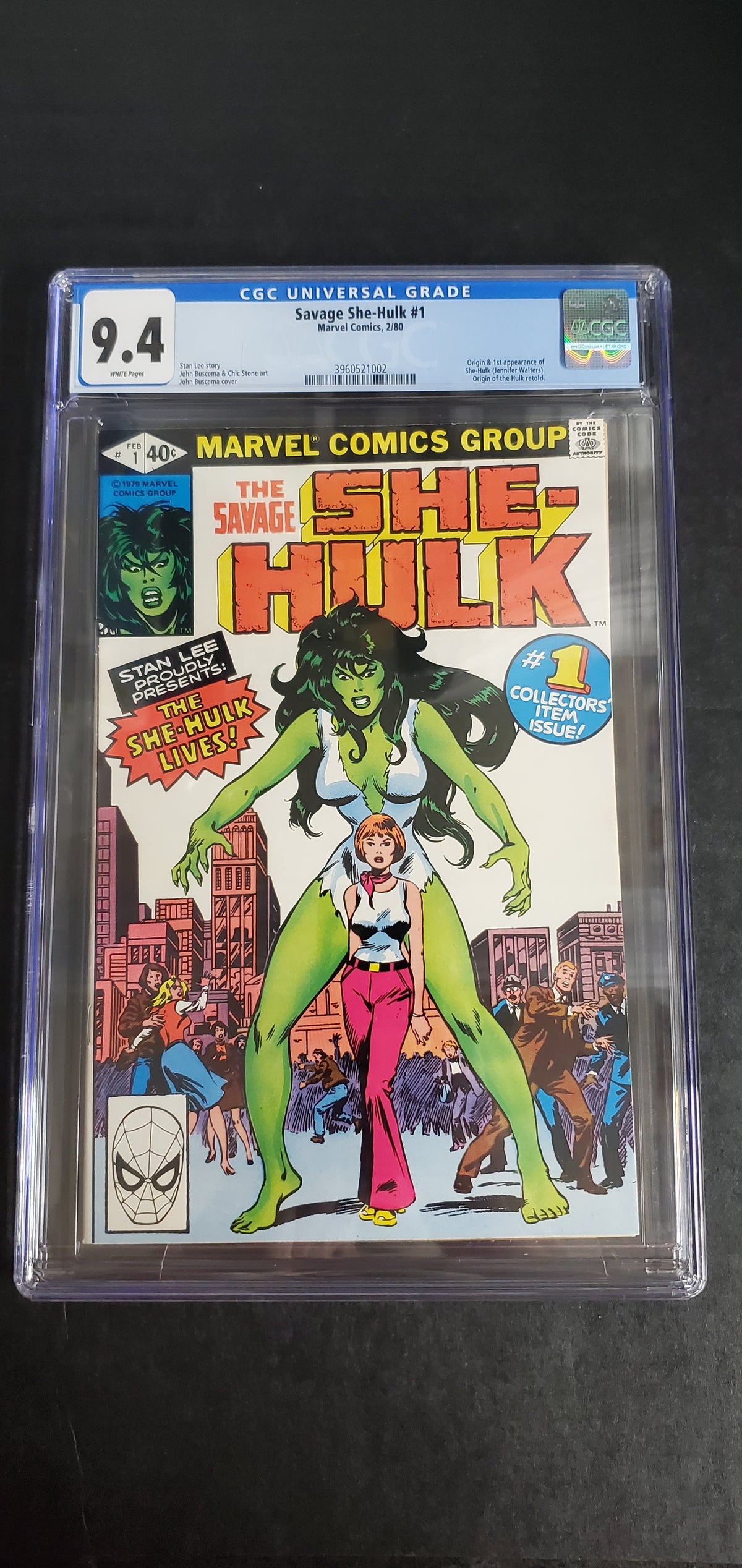 Savage She-Hulk #1 (1980) CGC 9.4