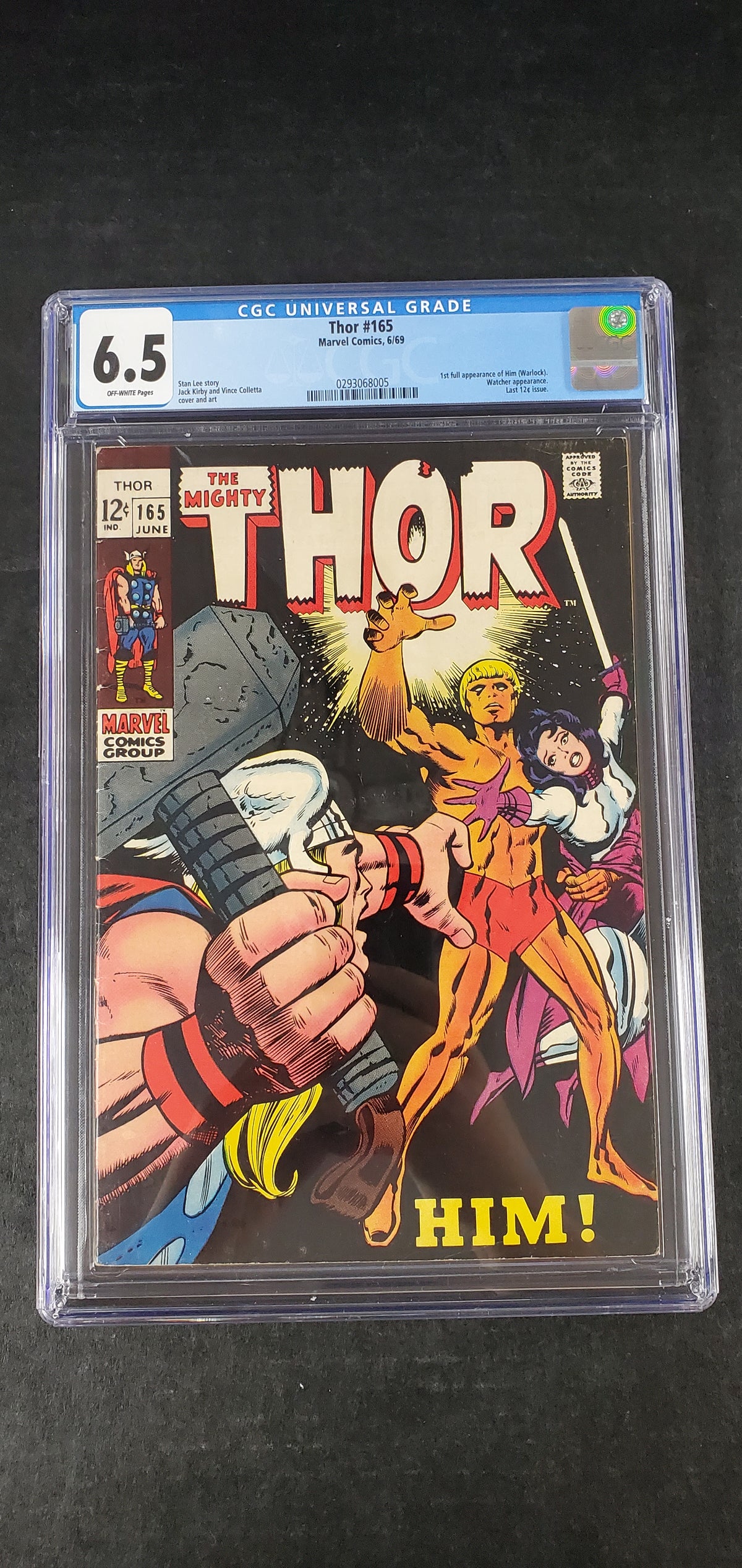 Thor #165 (1969) CGC 6.5