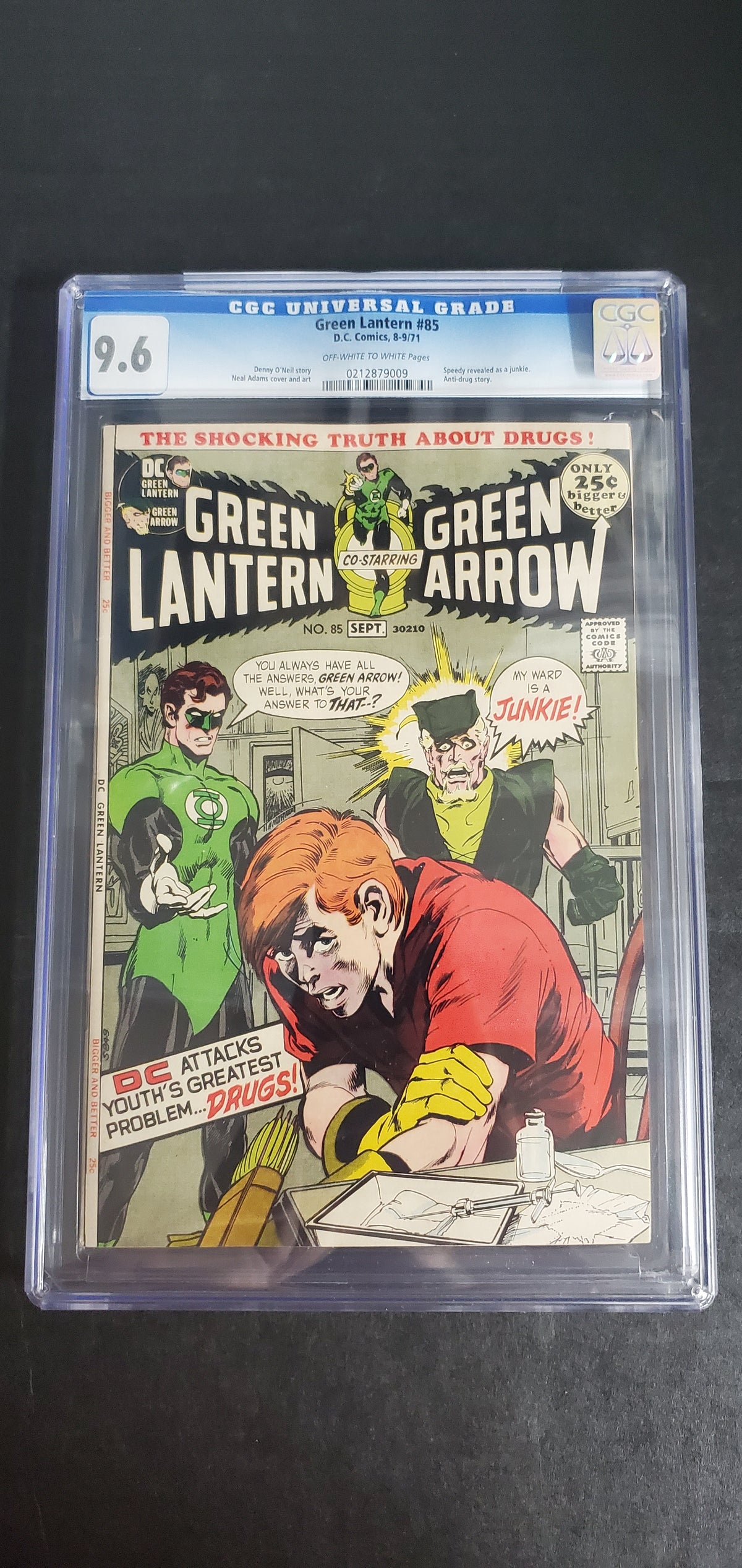Green Lantern #85 (1971) CGC 9.6