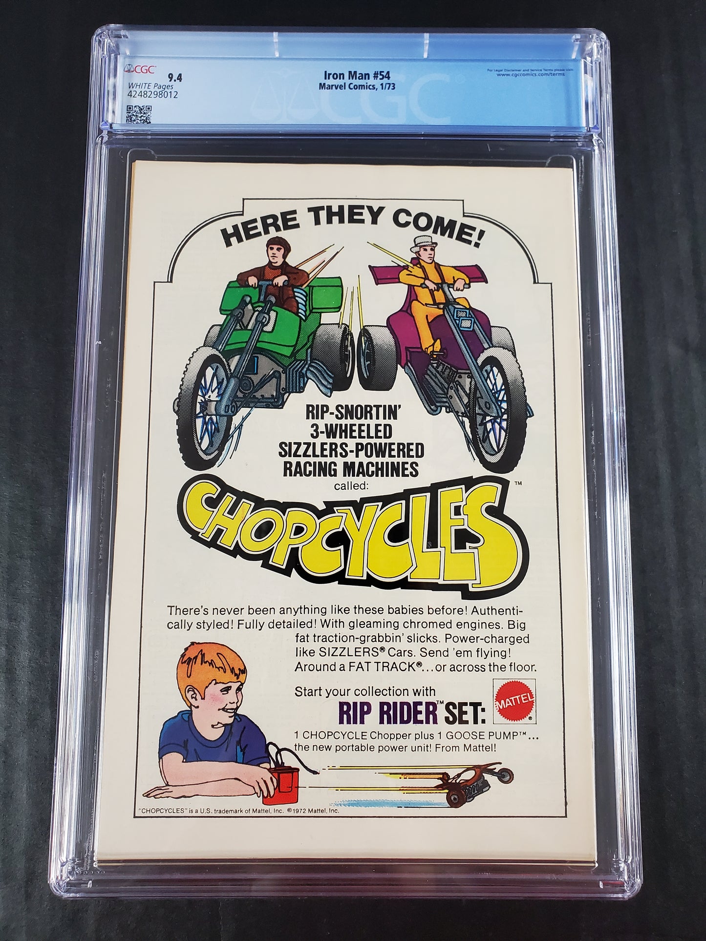 Iron Man #54 (1973) CGC 9.4