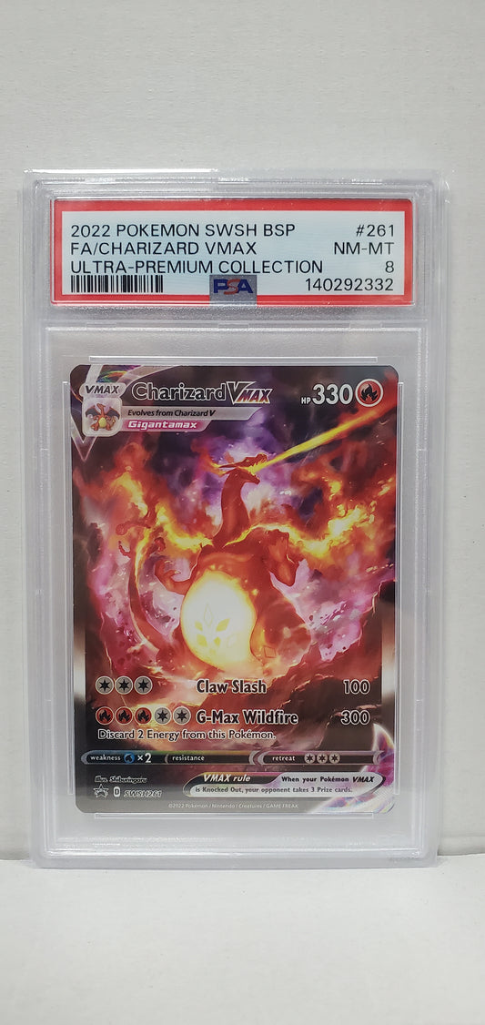 Pokemon Charizard VMAX SWSH261 PSA 8