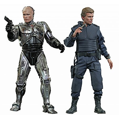 Hot Toys RoboCop Battle Damaged Version with Alex Murphy MMS266 1/6 Scale  (Open Box)