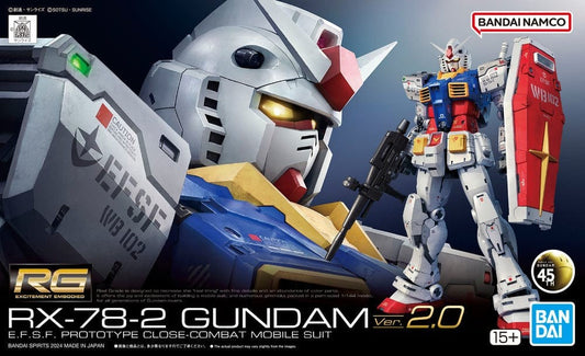 RX-78-2 Gundam Ver. 2.0 Mobile Suit Gundam, Bandai Hobby RG 1/144
