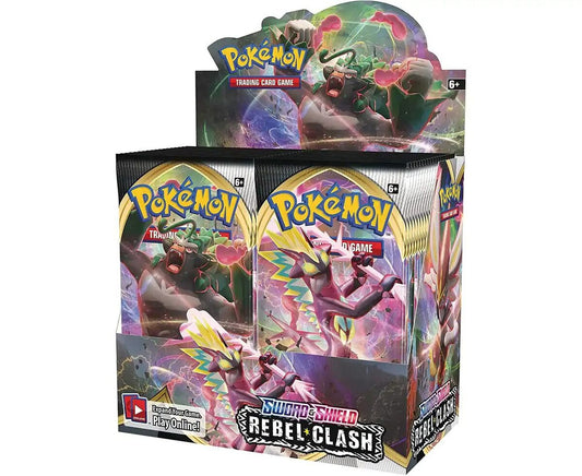 Pokemon Sword & Shield Rebel Clash Booster Box