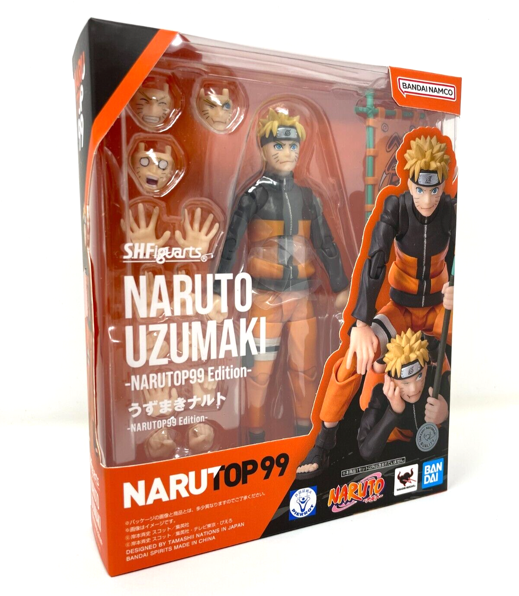 SH Figuarts Naruto Shippuden Naruto Uzumaki Narutop99 Edition