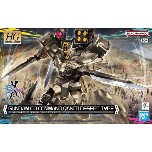HG Gundam Build Metaverse Gundam 00 Command Qan(T) Desert Type 1/144