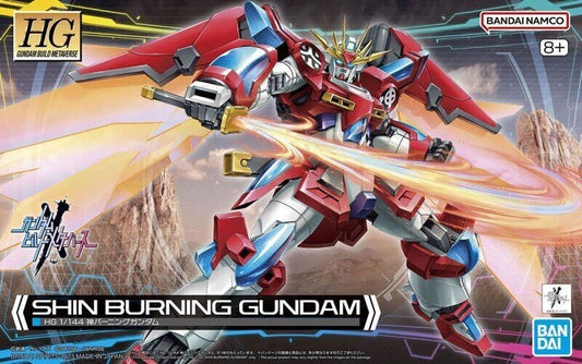 HG Gundam Build Metaverse Shin Burning Gundam 1/144