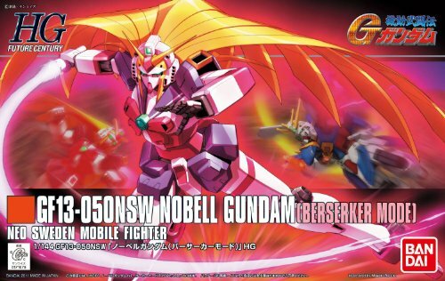 HG G Gundam GF13-050NSW Nobell Gundam (Berserker Mode) 1/144