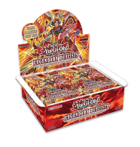 Yugioh Legendary Duelists Soulburing Volcano Box 1st Edition