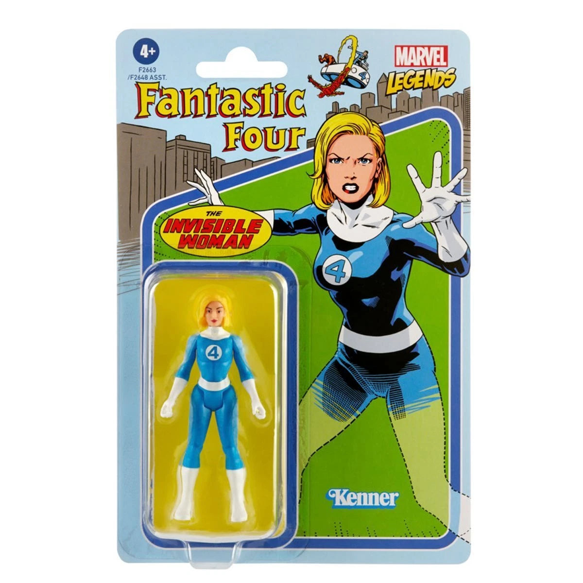 Marvel Legends Invisible Woman 3 3/4 inch Action Figure
