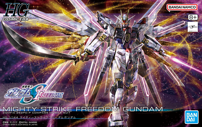 Bandai 250 Mighty Strike Freedom Gundam HGCE 1/144 Model Kit