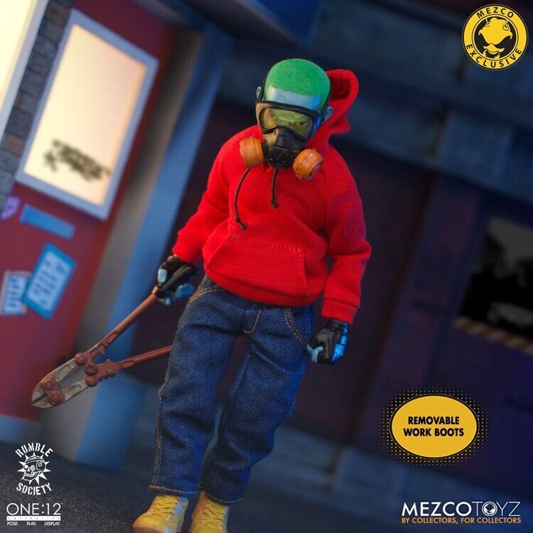 Mezco One:12 Rumble Society Hoodz Vapor Exclusive