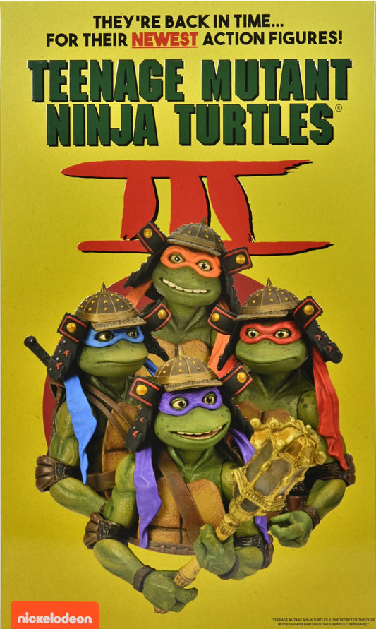 NECA Teenage Mutant Ninja Turtles III 4 Pack