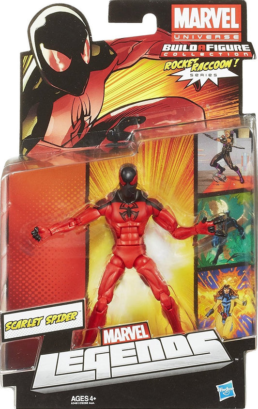 Marvel Legends Rocket Raccoon BAF Scarlet Spider 2012