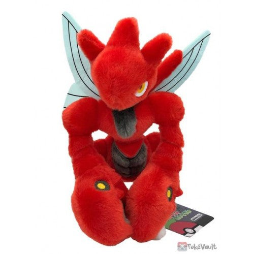 Pokemon Takara Tomy A.R.T.S. I Choose You! Plush Doll Scizor 8"