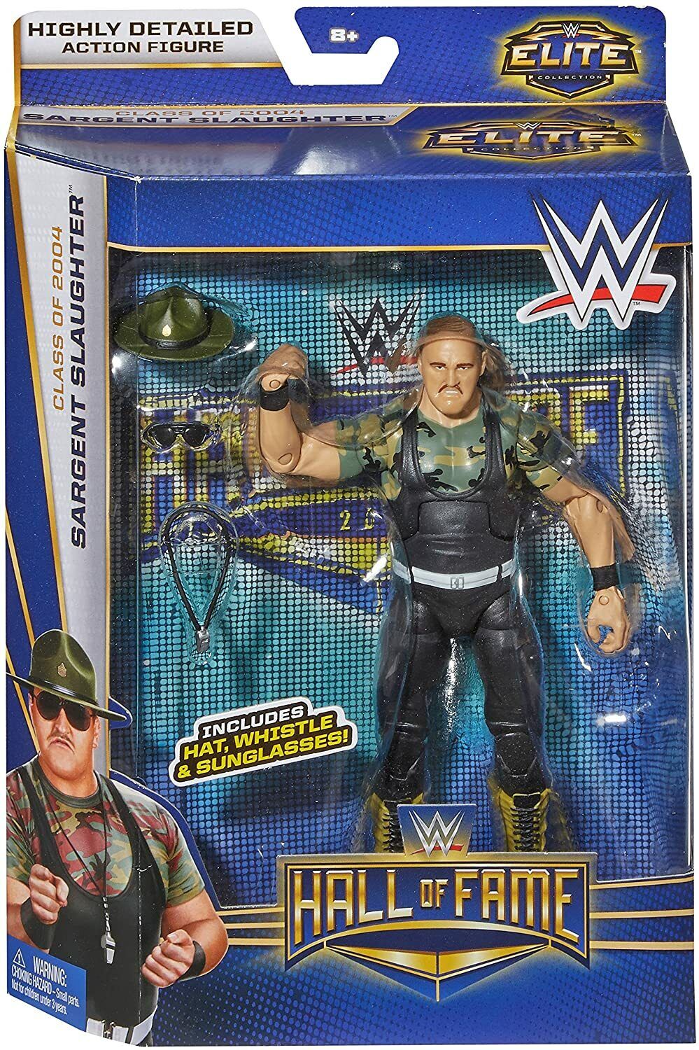 WWE Elite Collection Hall of Fame Sargent Slaughter