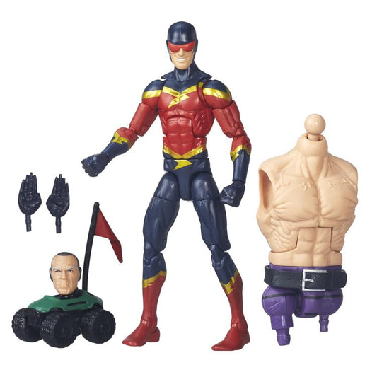 Marvel Legends Spider-Man Speed Demon Absorbing Man Build A Figure Wave