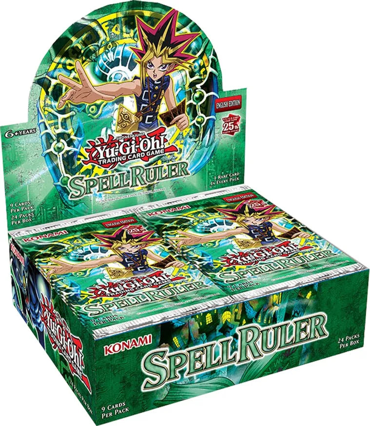 YuGiOh Spell Ruler 25th Anniversary Booster Box Zapp! Comics YuGiOh Spell Ruler 25th Anniversary Booster Box Zapp! Comics