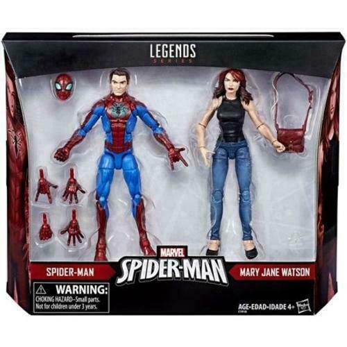 Marvel Legends Spider-Man and Mary Jane 2 Pack Toys R Us Exclusive