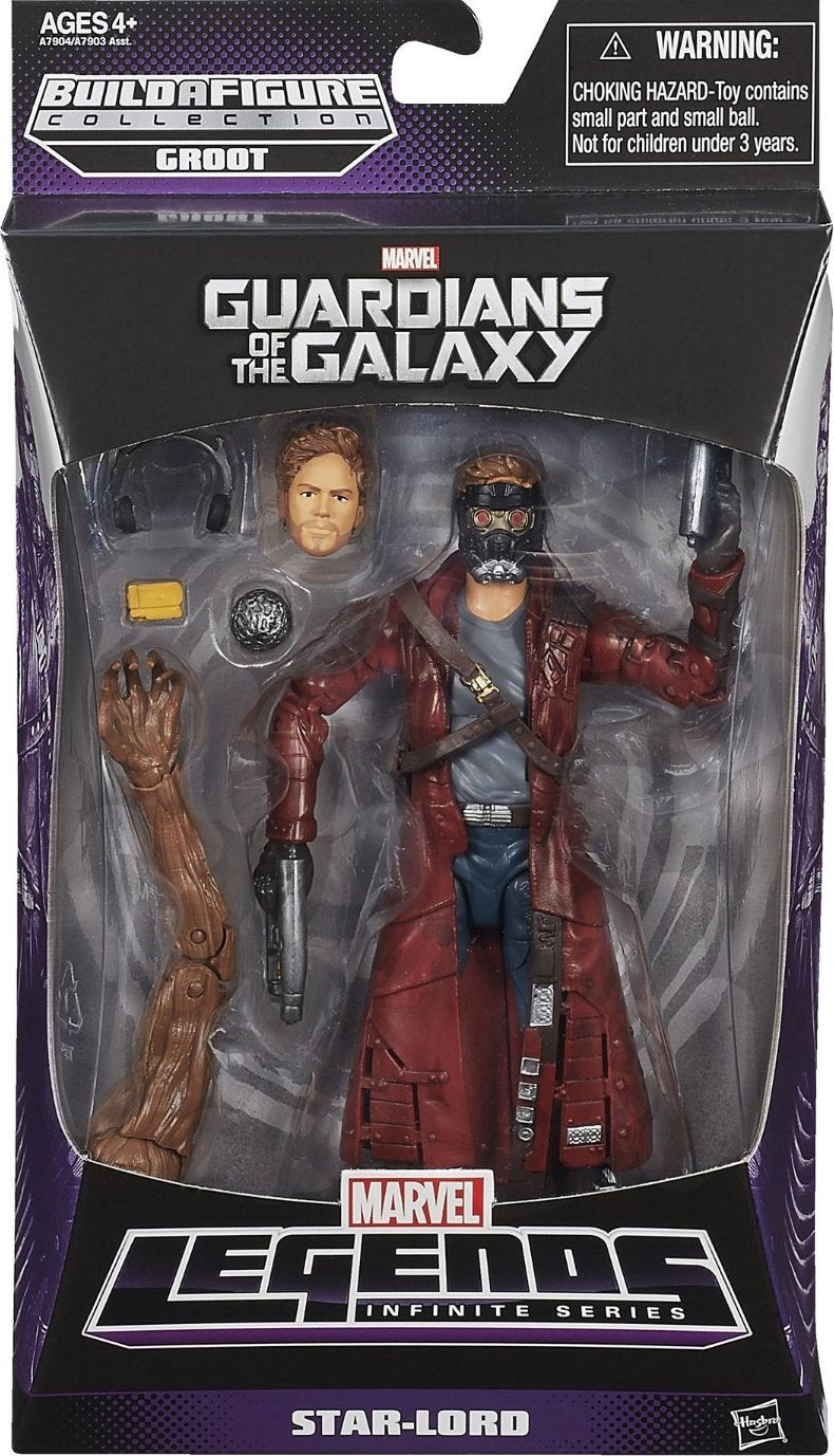 Marvel Legends Guardians of the Galaxy Groot BAF Wave Star-Lord