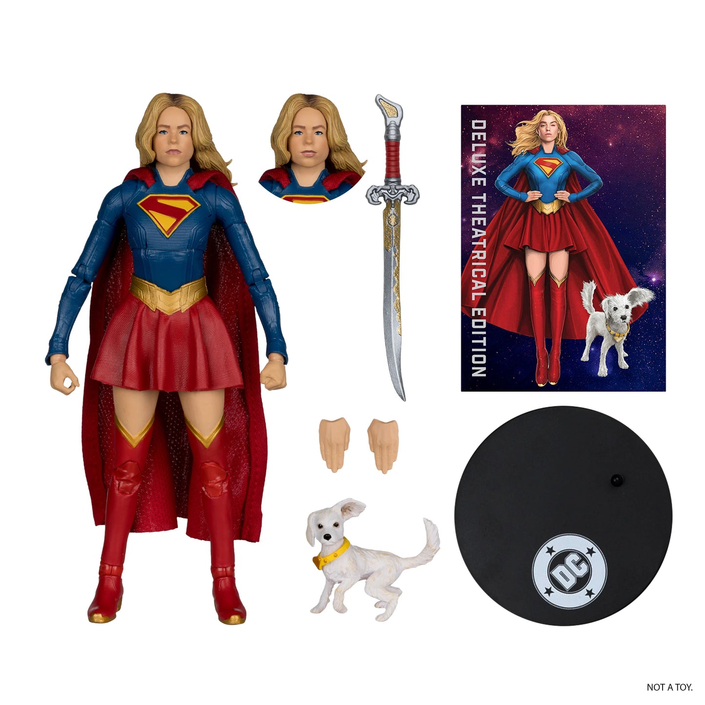 DC Multiverse Deluxe Theatrical Edition Supergirl & Puppy Krypto