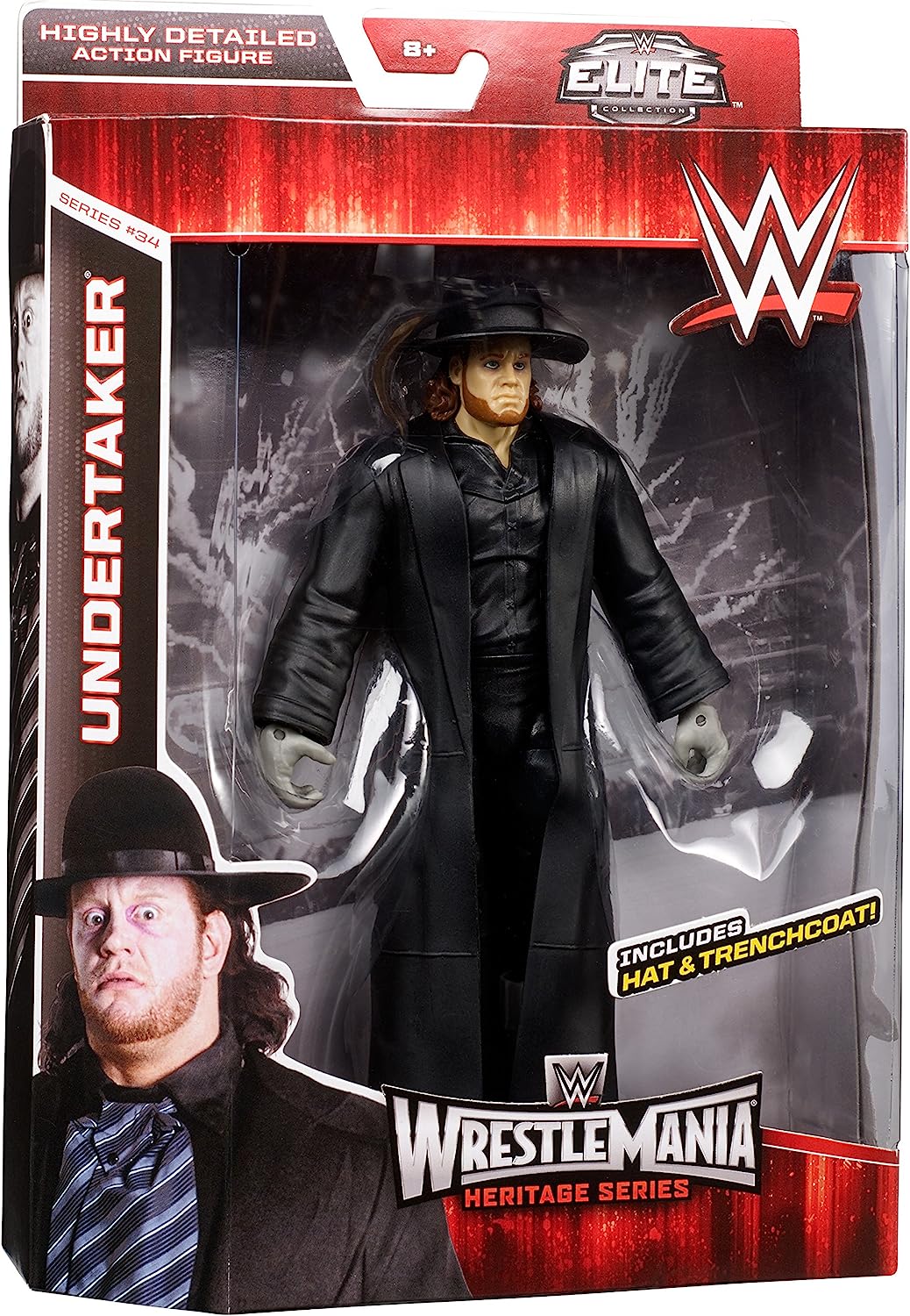 Mattel WWE Elite Collection Wrestlemania Heritage Series Undertaker