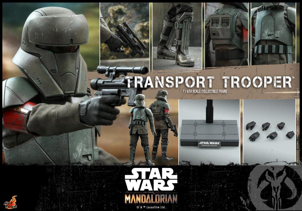 Hot Toys Star Wars The Mandalorian Transport Trooper TMS030 1/6 Scale