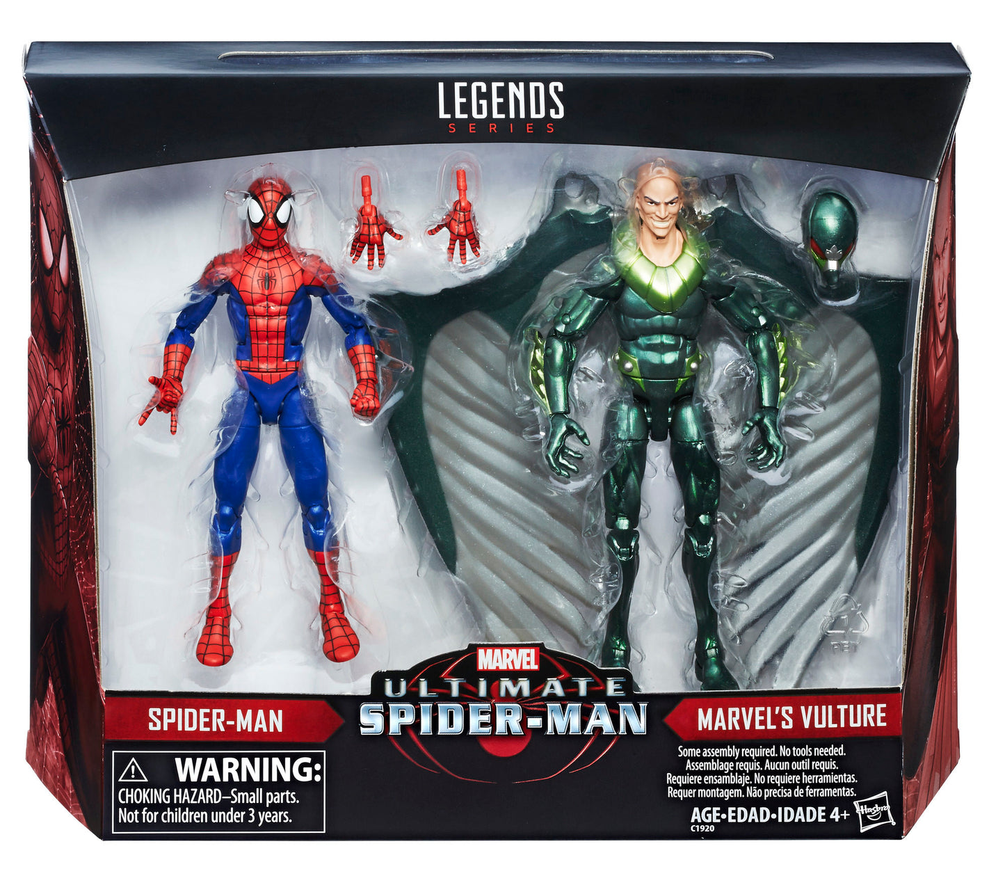 Marvel Legends Ultimate Spider-Man and Vulture 2 Pack Walmart Exclusive