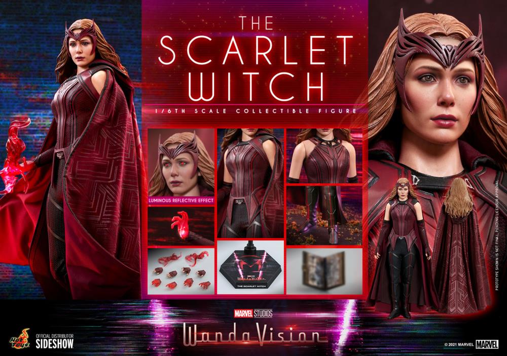 Hot Toys WandaVision The Scarlet Witch TMS036 1/6 Scale