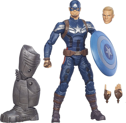 Marvel Legends Captain America (Winter Soldier Suit) Mandroid Build A Figure Wave