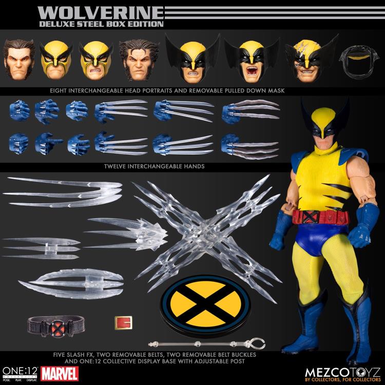 Marvel One:12 Collective X-Men Wolverine Deluxe Steel Box Edition