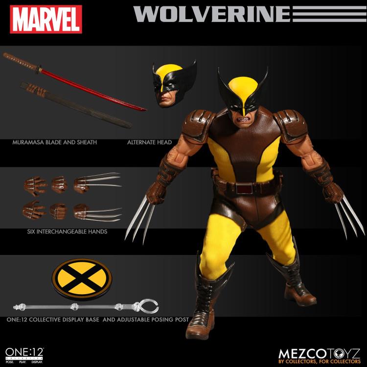 Marvel One:12 Collective Wolverine (Brown Suit)