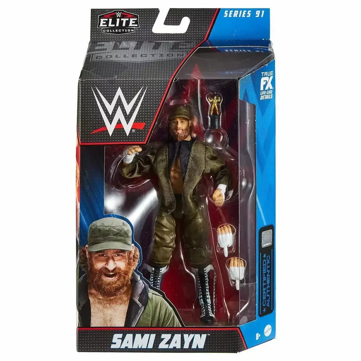 WWE Elite Series 91 Sami Zayn (Damaged Box)