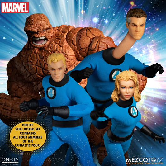 Marvel Fantastic Four One:12 Collective Deluxe Steel Boxed Set