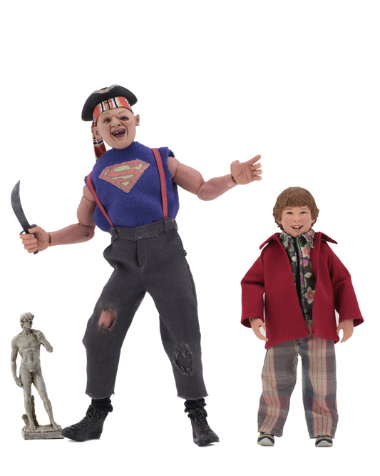 NECA The Goonies Chunk & Sloth Cloth Figure 2 Pack