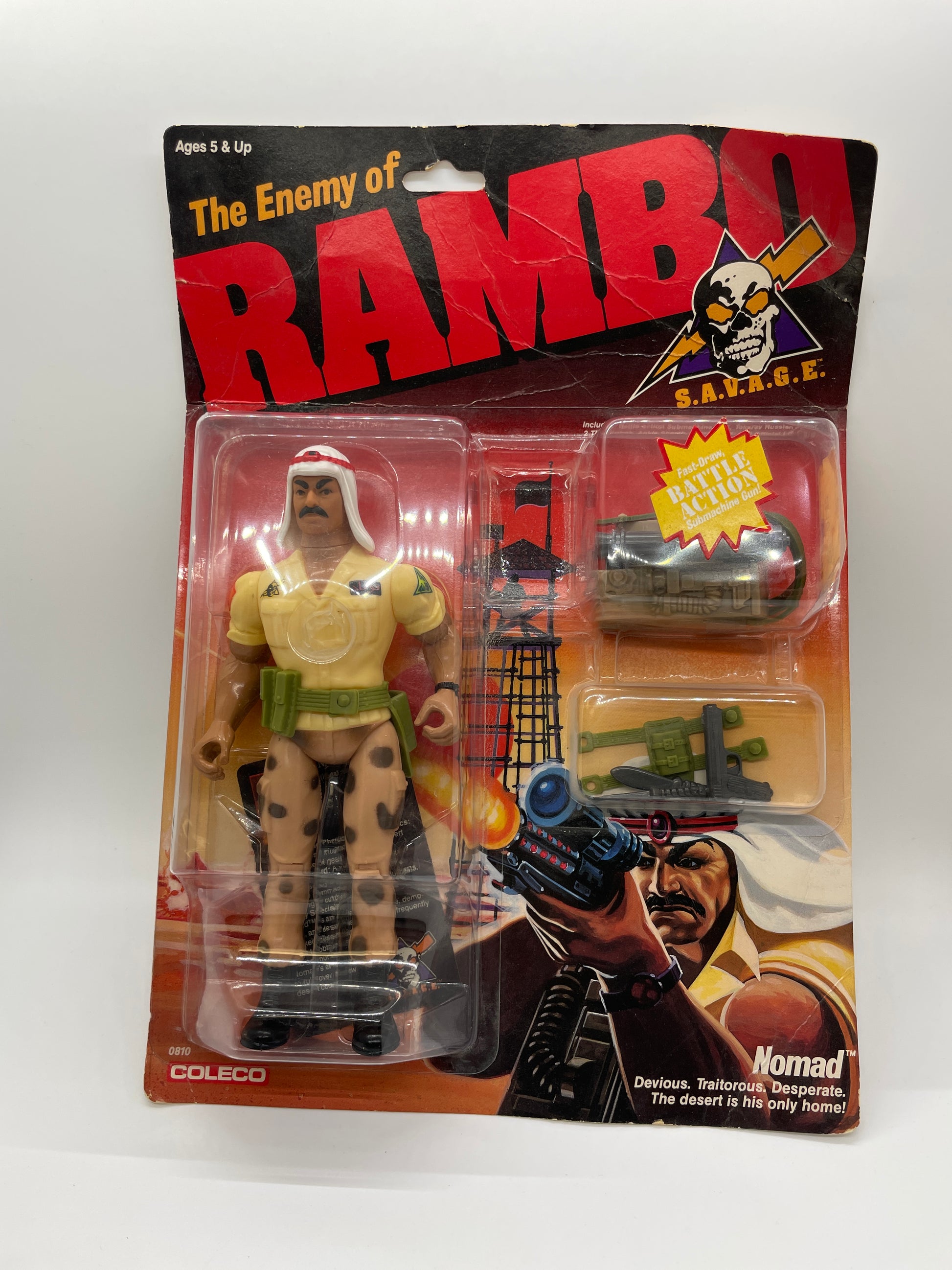 Coleco The Enemy of Rambo Nomad Action Figure 1985 – Zapp! Comics