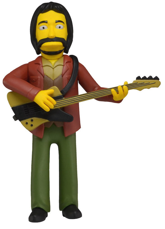 NECA Simpsons 25 of the Greatest Guest Stars John Entwistle (The Who) Collectible Action Figure