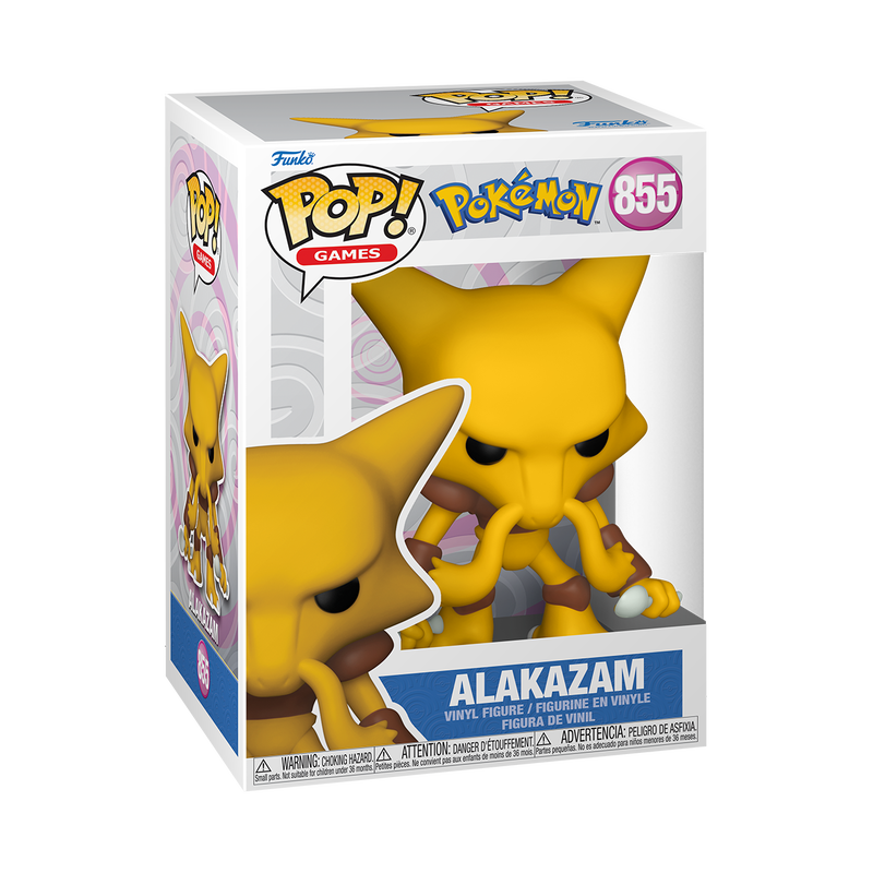 Funko Pop Pokemon Alakazam #855