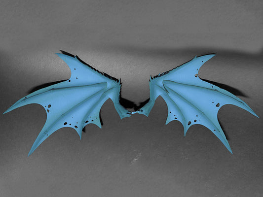 Mythic Legions: Arethyr Demon Wings (Blue) Accessory