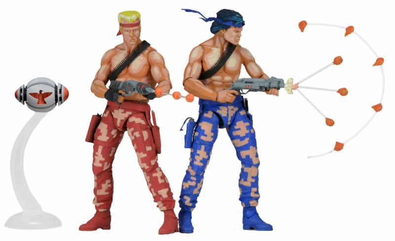 NECA Contra Bill & Lance Figures (Video Game Appearance)