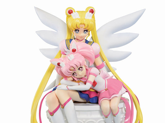 Sailor Moon Eternal Ichibansho Eternal Sailor Moon & Eternal Sailor Chibi Moon Figure