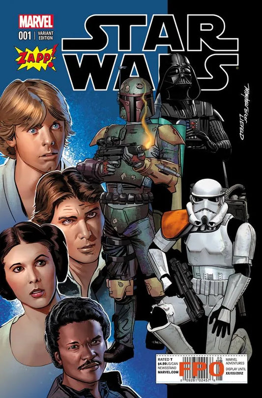 Star Wars #1 Zapp Comics Exclusive Variant