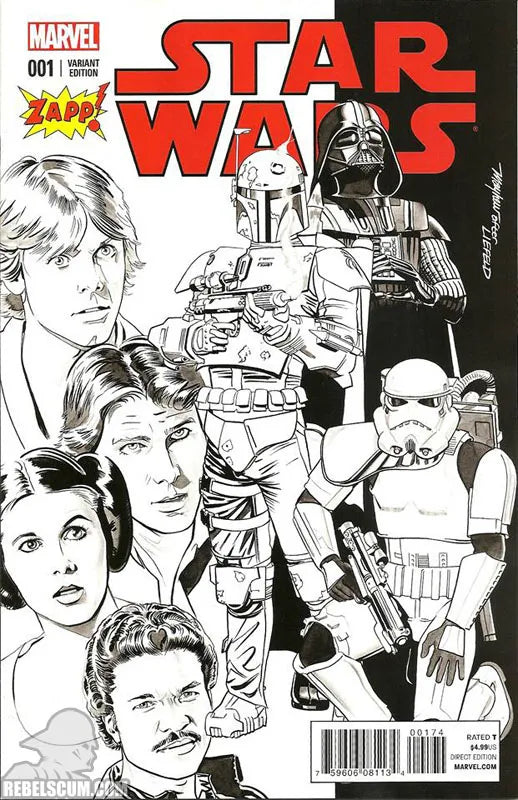 Star Wars #1 Zapp Comics Exclusive Variant